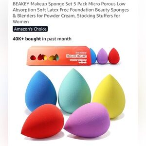 Makeup Sponge Set - Multicolor Foundation Blenders
